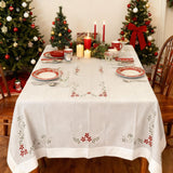 Servizio da tavola STELLA NATALE X12 in puro lino - Serendipity