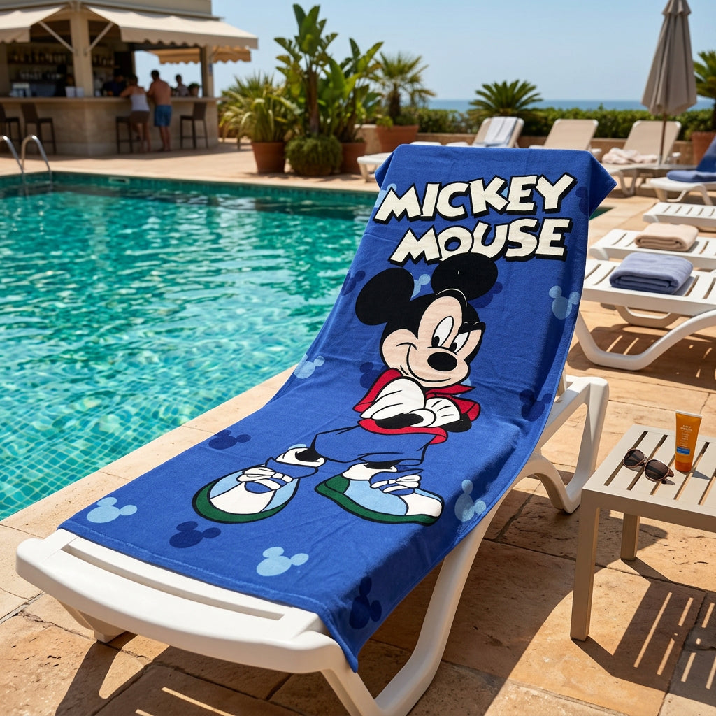 Telo Mare in Spugna di Cotone personaggi - Disney