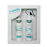 Gift Box Nuvole Spray Igienizzante profumato + Profumo Bucato 250 ml Muschio Bianco- Essentia