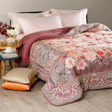 Trapunta Matrimoniale Gran Scaldotto In Cotone Pettinato Giava - Caleffi