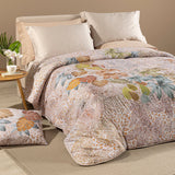 Trapunta  Matrimoniale Gran Scaldotto In Cotone Pettinato Leopard Garden - Caleffi