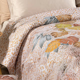 Trapunta  Matrimoniale Gran Scaldotto In Cotone Pettinato Leopard Garden - Caleffi