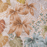 Trapunta  Matrimoniale Gran Scaldotto In Cotone Pettinato Leopard Garden - Caleffi