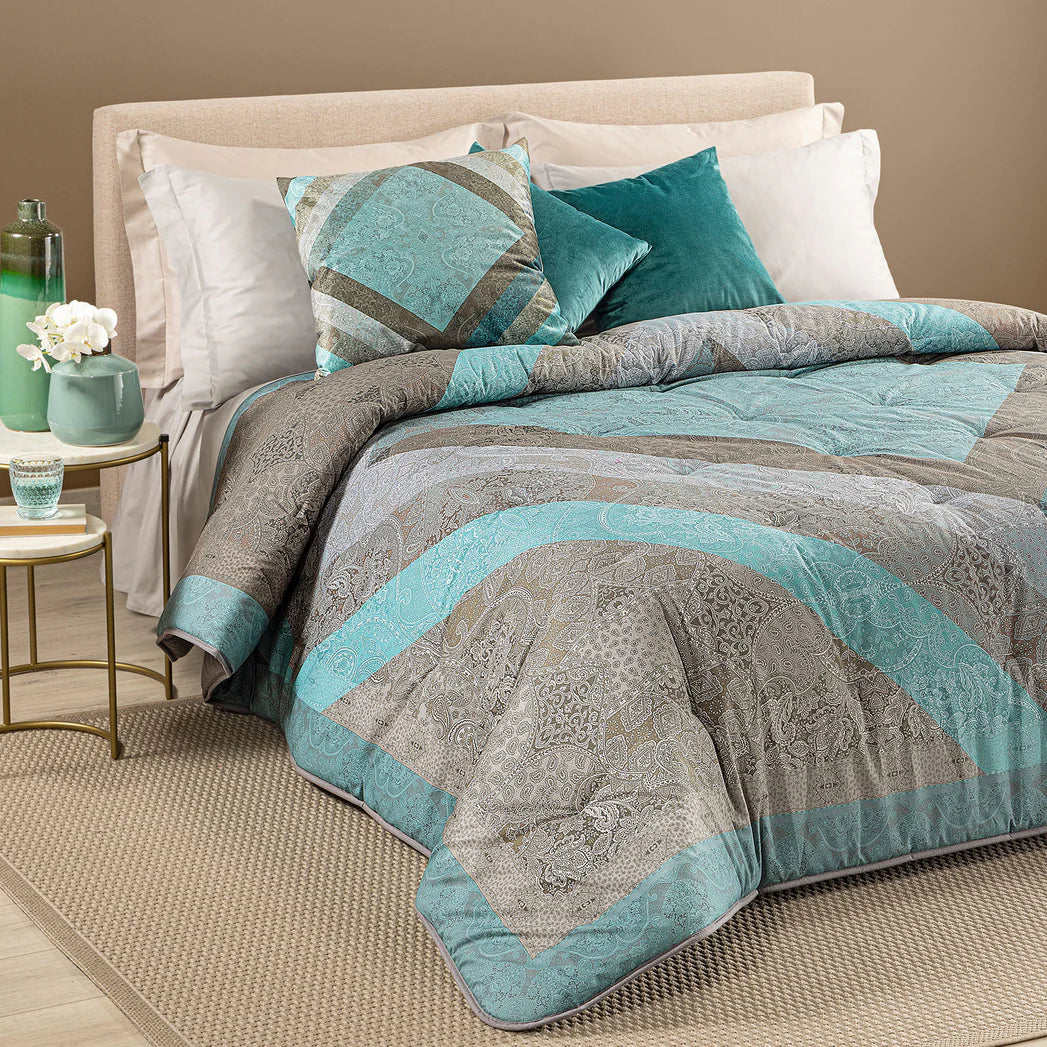 Trapunta Matrimoniale Gran Scaldotto In Cotone Pettinato Regency - Caleffi