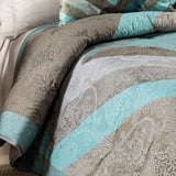 Trapunta Matrimoniale Gran Scaldotto In Cotone Pettinato Regency - Caleffi