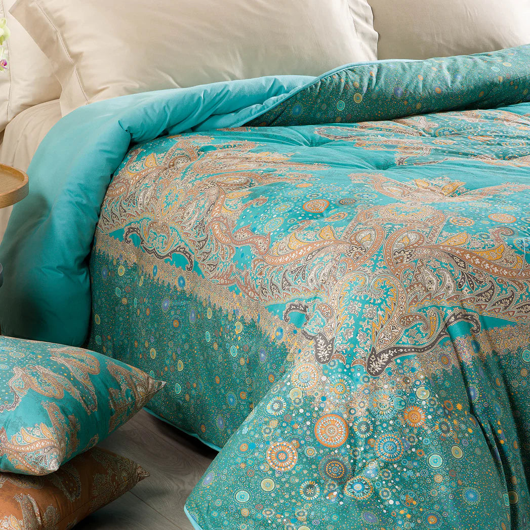 Trapunta Matrimoniale Gran Scaldotto In Cotone Pettinato Serenissima - Caleffi