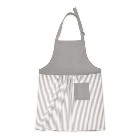 Grembiule da Cucina India Maestri Cotonieri Home in Panama di Cotone con Tasca