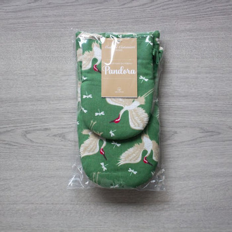 Set 2 Guanti da Forno Pandora Maestri Cotonieri Home | Cotone Trapuntato Fantasia