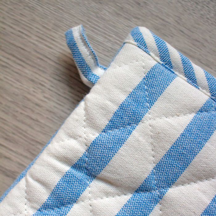 Set 2 Guanti da Forno Portofino Maestri Cotonieri Home in Cotone Rigato