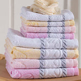 Set da 6 Ospite o Asciugamano Spugna Sandy in puro cotone – Linea Oro