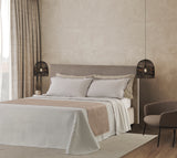 Runner da Letto CLOUD in Velluto Imbottito – Linea Oro