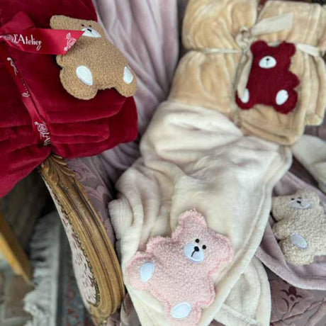 Plaid MY TEDDY - L'Atelier17