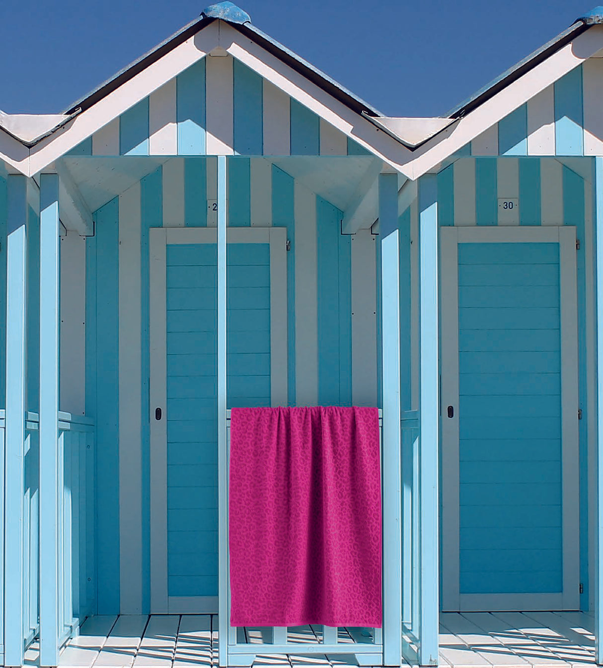 Telo Mare Velour Tiger  by Linea Oro