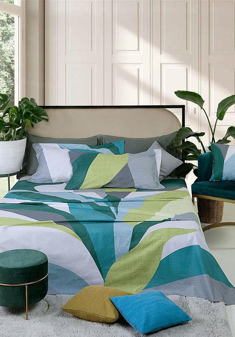 Completo letto 1931 VENTISEI matrimoniale by Tessitura Randi