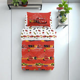 Completo lenzuola CARS 95 Caleffi - 100% cotone