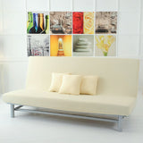 Copridivano Bielastico Antimacchia Tinta Unita Genius Queen Senza Braccioli da 125 a 220 cm - Biancaluna