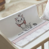 Completo Lenzuola Lettino 3 Pezzi Aristogatti 100% Cotone - Disney Baby