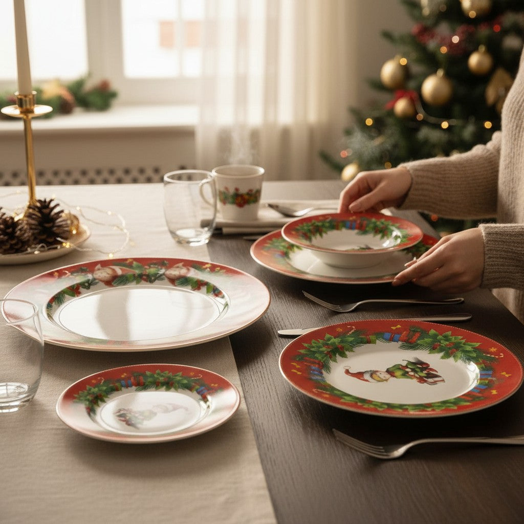 Servizio Piatti x6 Persone JOYFUL ELF - Gusto Casa