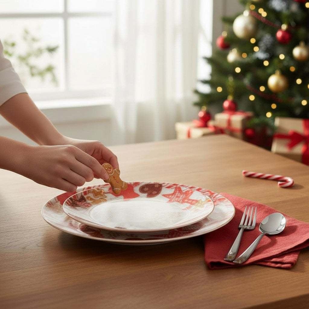 Servizio Piatti x6 Persone Ginger - Gusto Casa