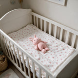 Set 3 Pezzi Baby Copertina Culla/Carrozzina con Cestino e Peluche Coordinati art. B565 - I Batuffolini