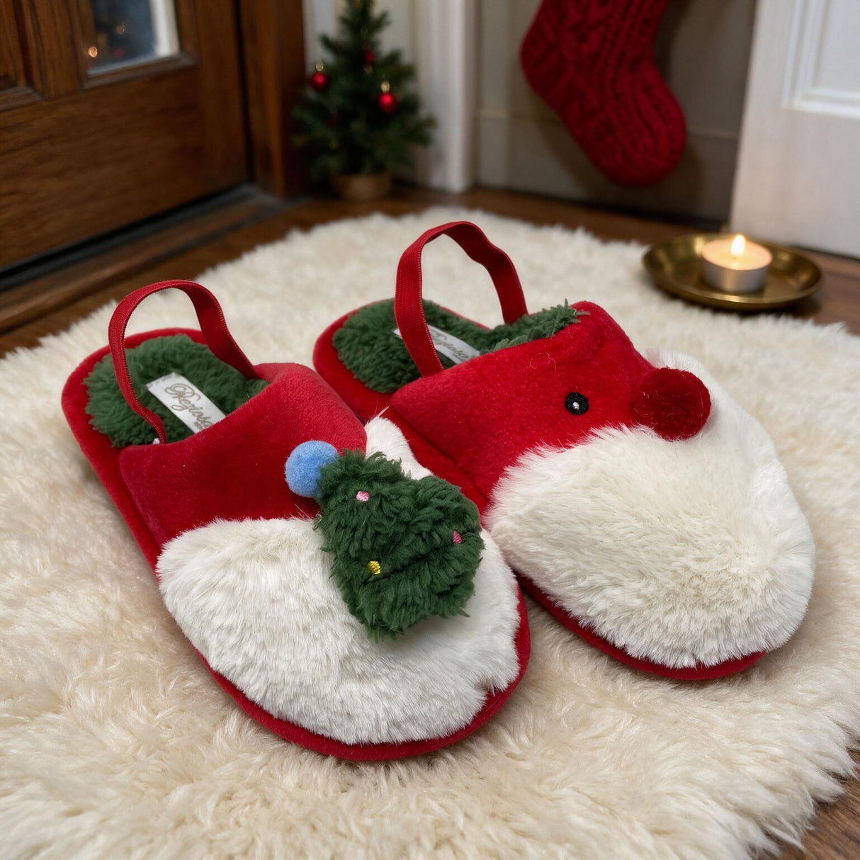 Pantofole Baby Natalizie CHRISTMAS TREE da 24 a 29 - Preziosa Home