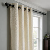 Pannello Tenda LAGUNA Conchiglia Tono su Tono 140x290 - Preziosa Home