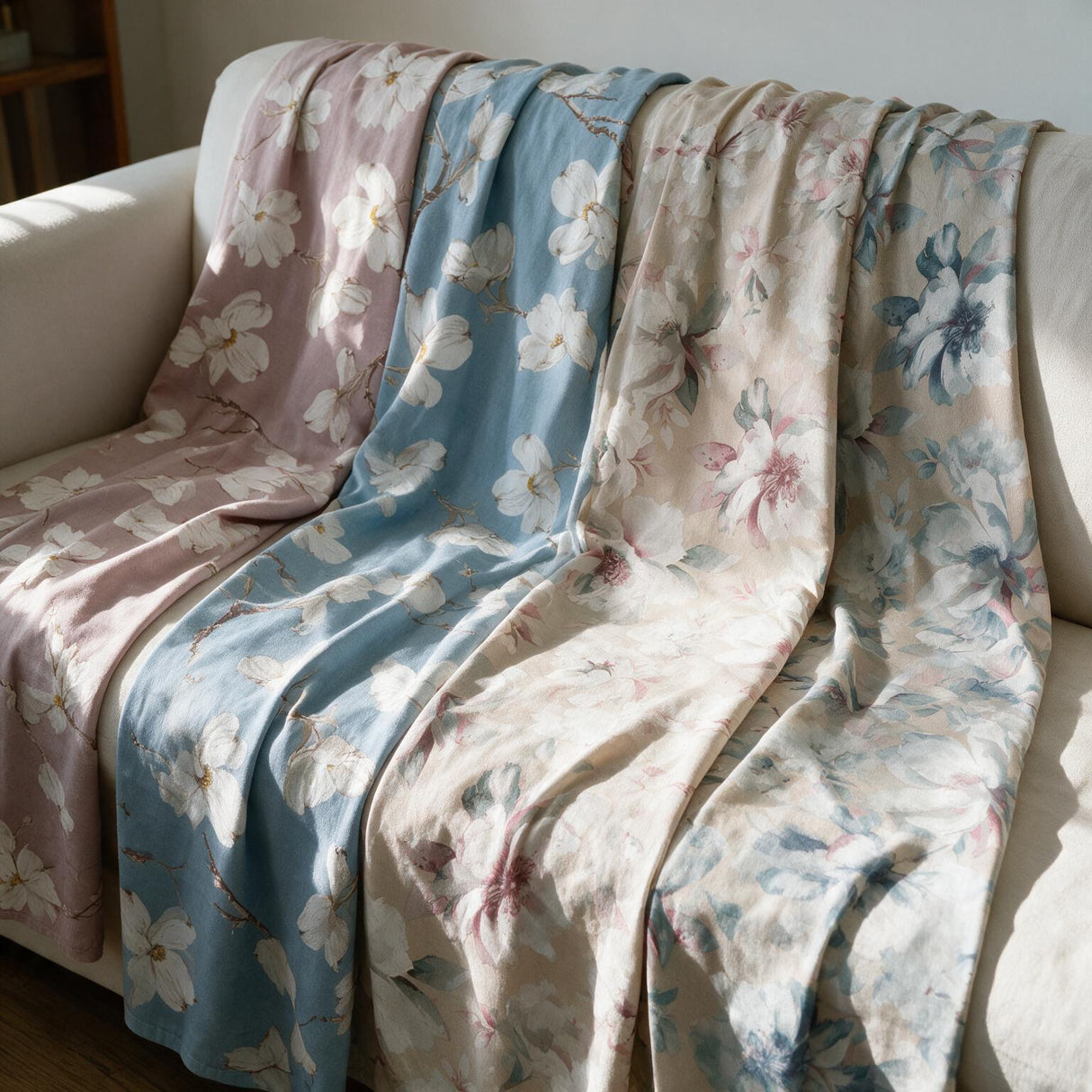 Telo Multiarredo Lipari Malva N01 250x280 cm - Botticelli Home