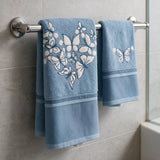 Coppia Asciugamani Viso + Ospite Elsa 100% Cotone - Vingi