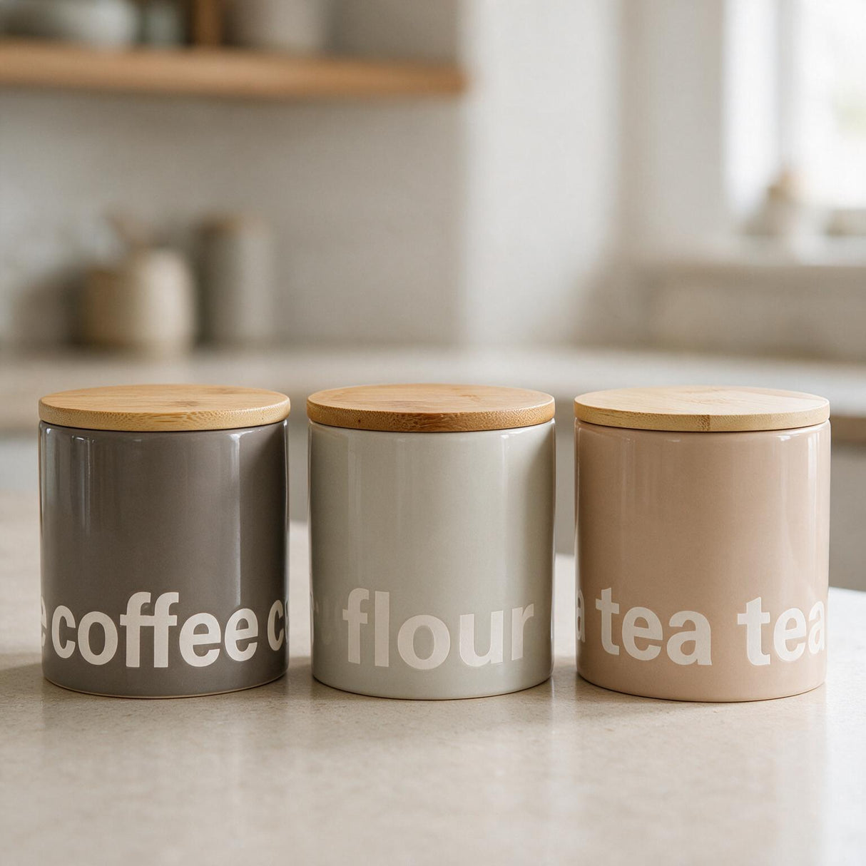 Barattolo Cucina HOME-STYLE per Caffè, Thè o Farina - Hoff Interieur