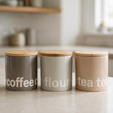 Barattolo Cucina HOME-STYLE per Caffè, Thè o Farina - Hoff Interieur