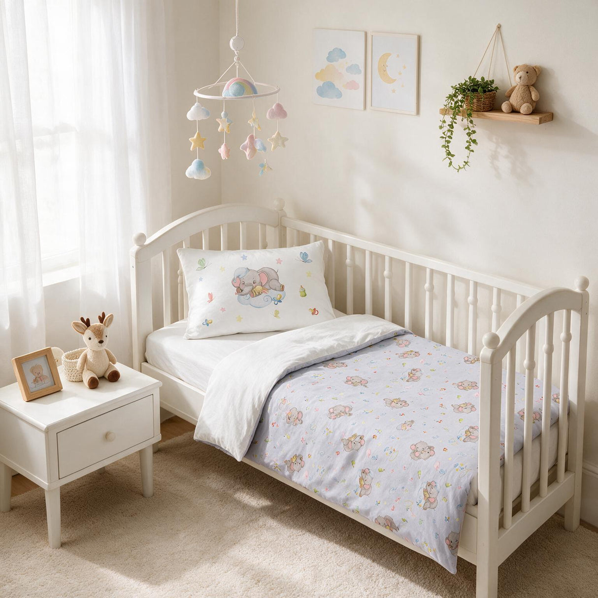 Completo Copripiumino Culla Baby EVELIN - Via Roma 60