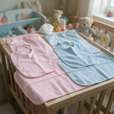 Set Asilo Sacchetto+Bavaglino+Tovaglietta Tinta Unita art. IR296 - Irge Baby