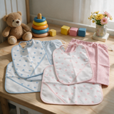 Set Asilo Sacchetto+Bavaglino+Tovaglietta con Inserto Tela Aida art 299/1 - Nancy Baby