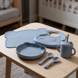 Set Pappa Svezzamento in Silicone Alimentare 5 Pezzi art. B540 - I Batuffolini