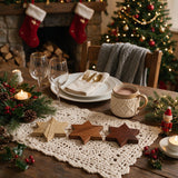 Sottobicchiere Natalizio in Legno STAR - Hoff Interieur