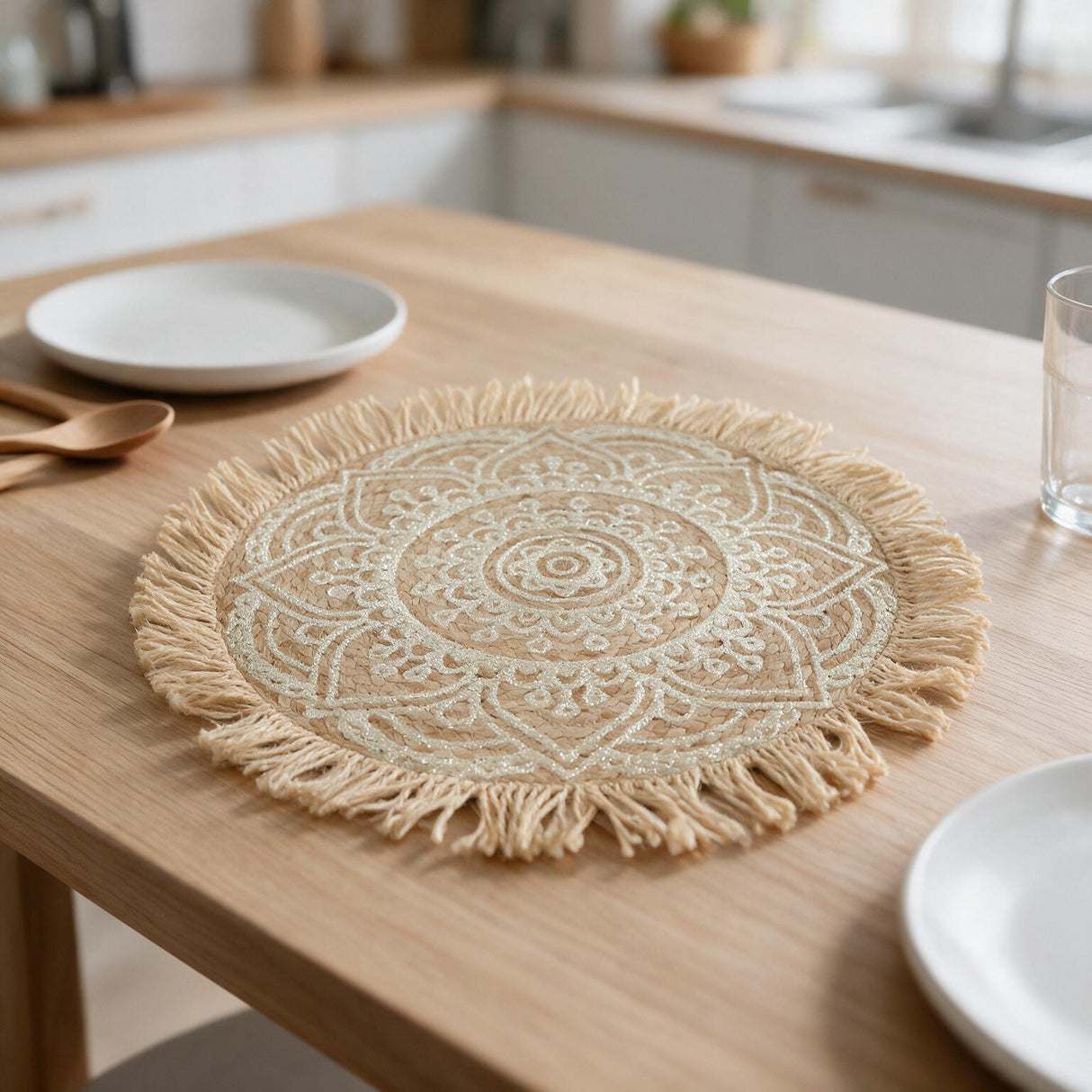 Tovaglietta KRETA ROUND 2 ø38cm - Hoff Interieur