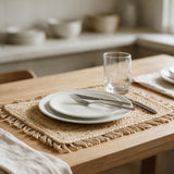Tovaglietta KRETA FRANGE 2 30x45cm - Hoff Interieur