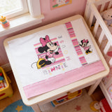 Completo lenzuola 3 pezzi culla/carrozzina Minnie Mouse  100% cotone - Disney Baby