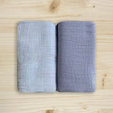 Set da 2 Mussole Nuvoletta di Cotone Soft Muslin - Maestri Cotonieri