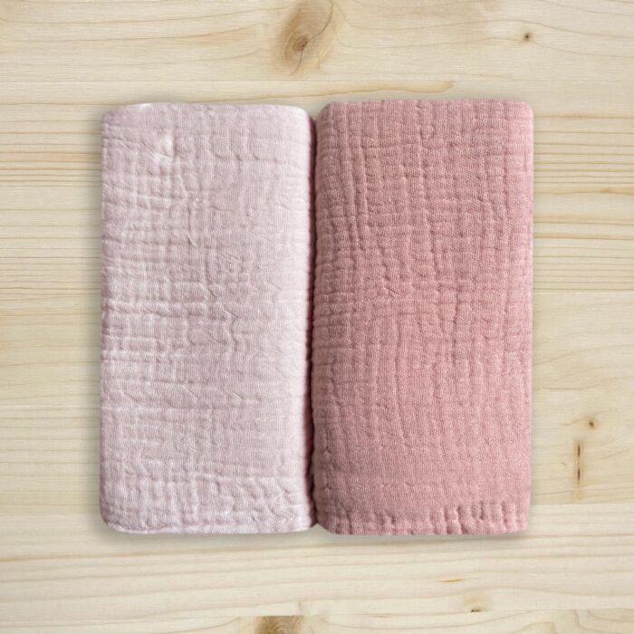 Set da 2 Mussole Nuvoletta di Cotone Soft Muslin - Maestri Cotonieri