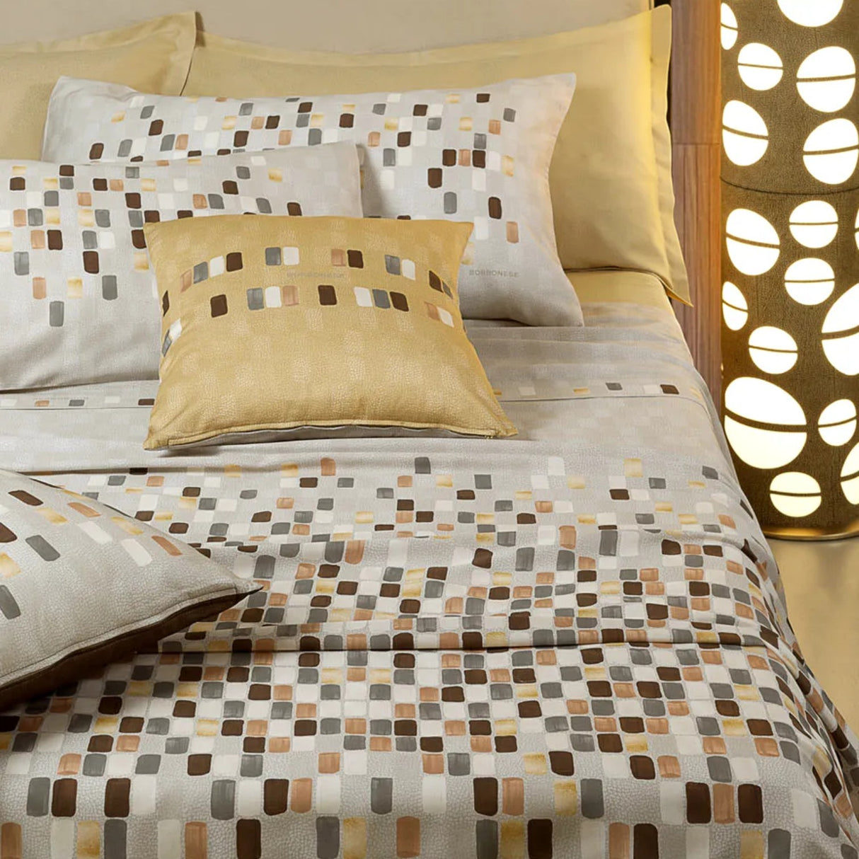 Completo copripiumino MOSAICO -  Borbonese