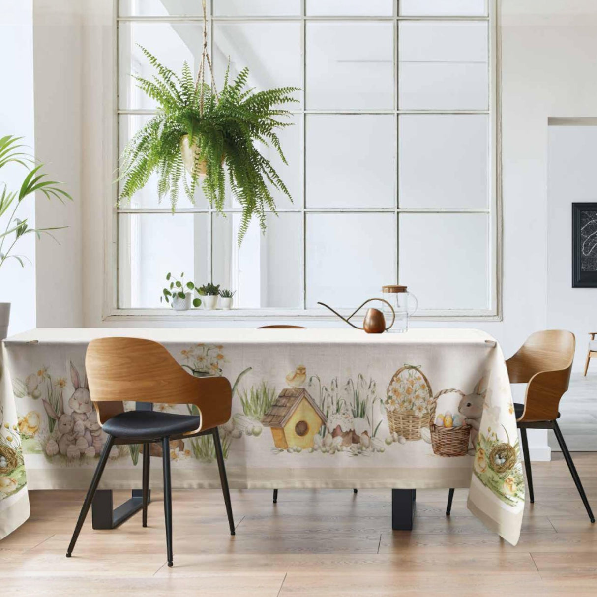 Tovaglia Piazzata Stampata Lilly x6/12 posti - LINEA ORO