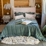 Trapunta in Velluto Matrimoniale ARYA - L'Atelier17