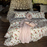 Trapunta in Velluto Matrimoniale ROSY - L'Atelier17