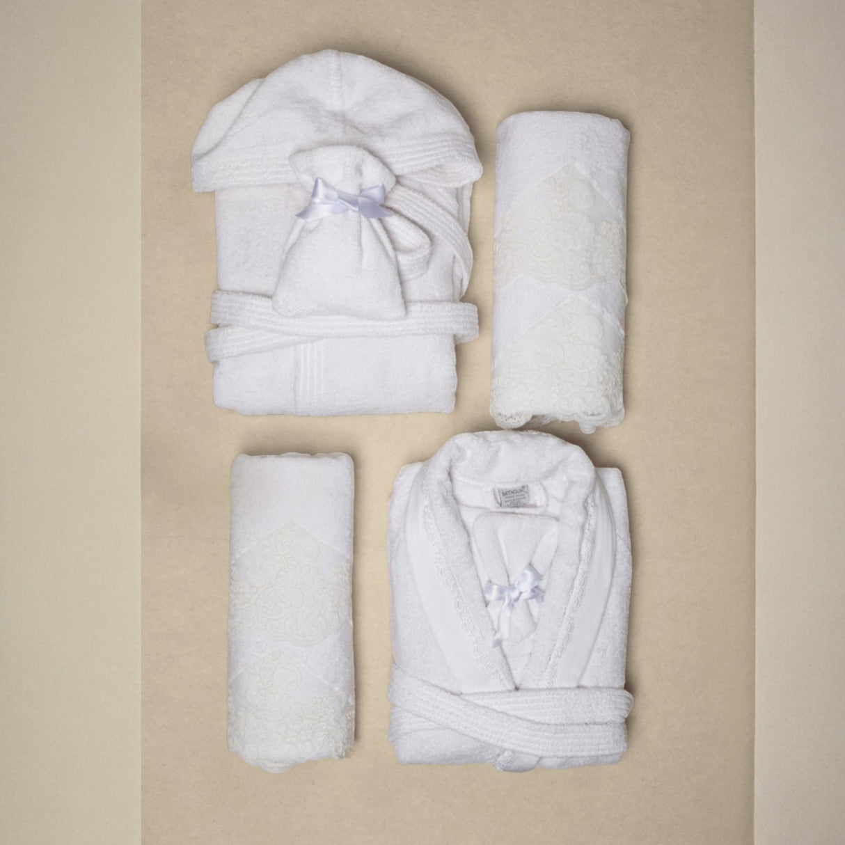 Set bagno 8 pz. Sara - Battaglia