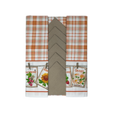 Servizio da Tavola x6 ORTENSIA by Preziosa Home