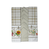 Servizio da Tavola x6 ORTENSIA by Preziosa Home