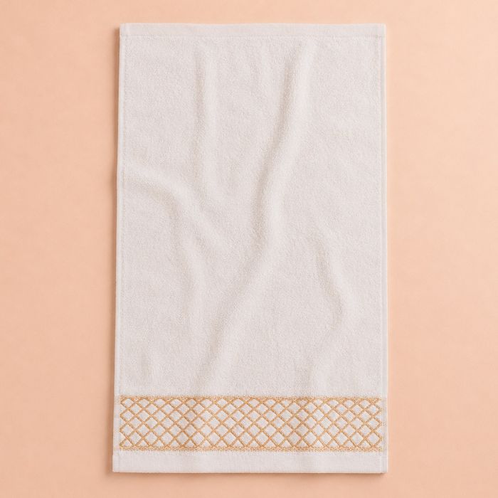 Set Asciugamani 3 Viso + 3 Ospite Ambra 100% Cotone - Maestri Cotonieri Home