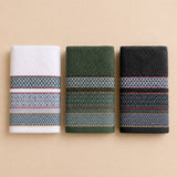 Set Asciugamani 3 Viso + 3 Ospite Zante 100% Cotone - Maestri Cotonieri Home