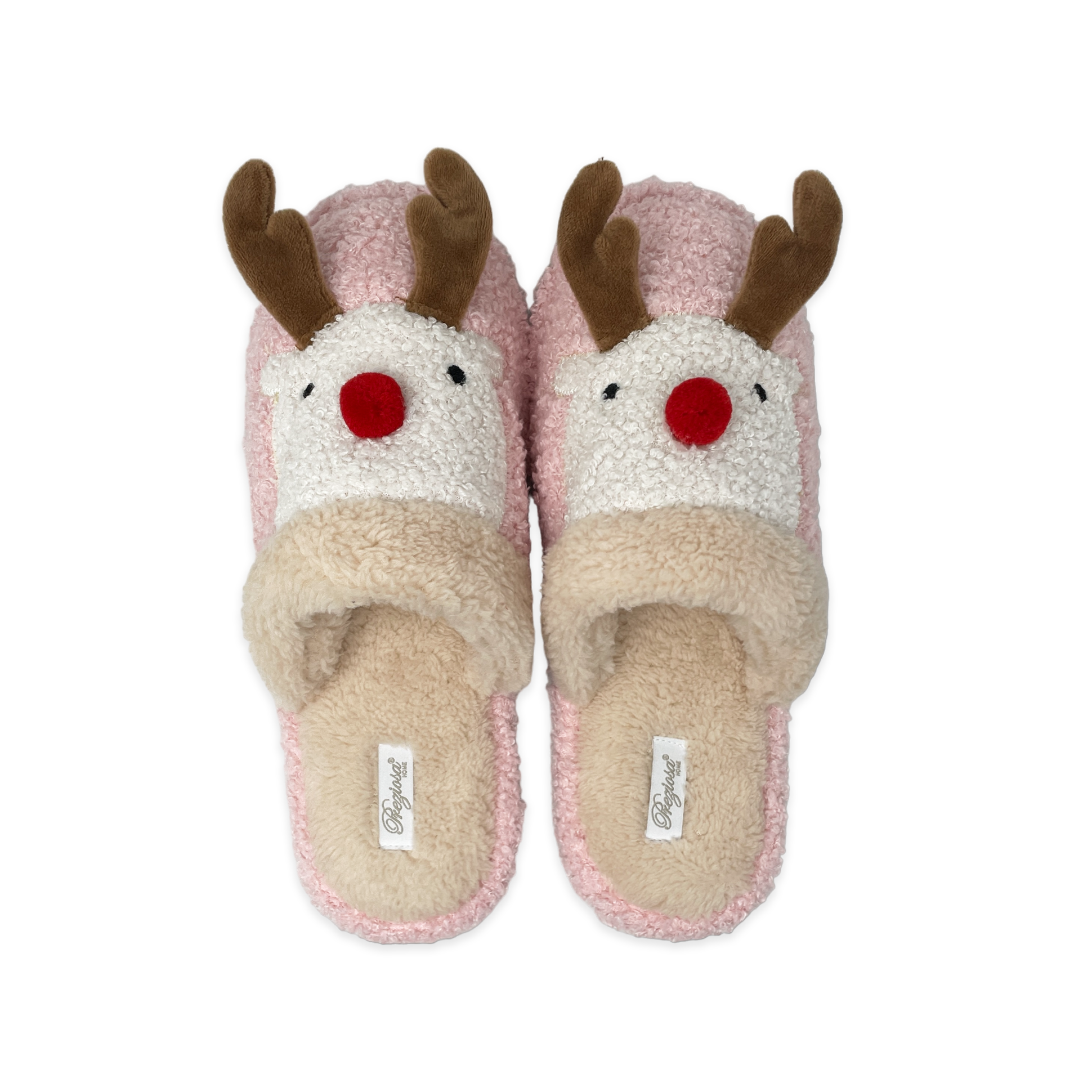 Pantofole Di Cervo Di Natale Invernali Accoglienti Pantofole In Schiuma Di Memoria Slip On Scarpe Da Casa Calde Indoor B001xl